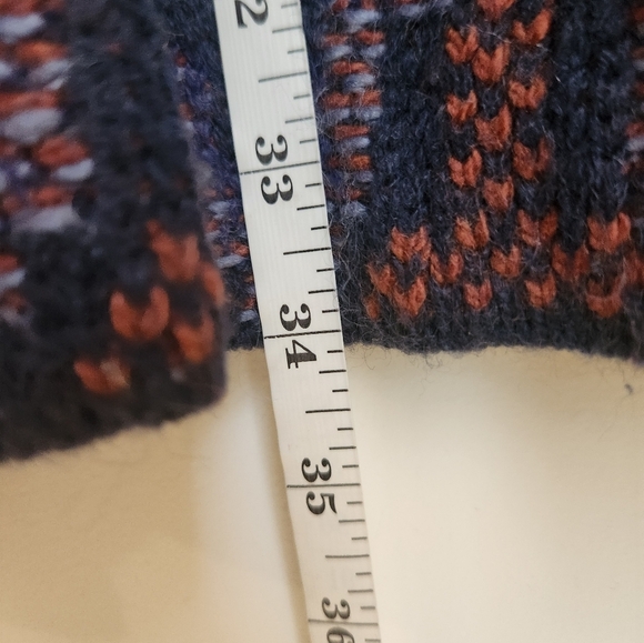 Lucky Brand 3/4 Sleeve Cardigan Tribal Colorful Open Front Size XS #Q383 - Picture 5 of 5